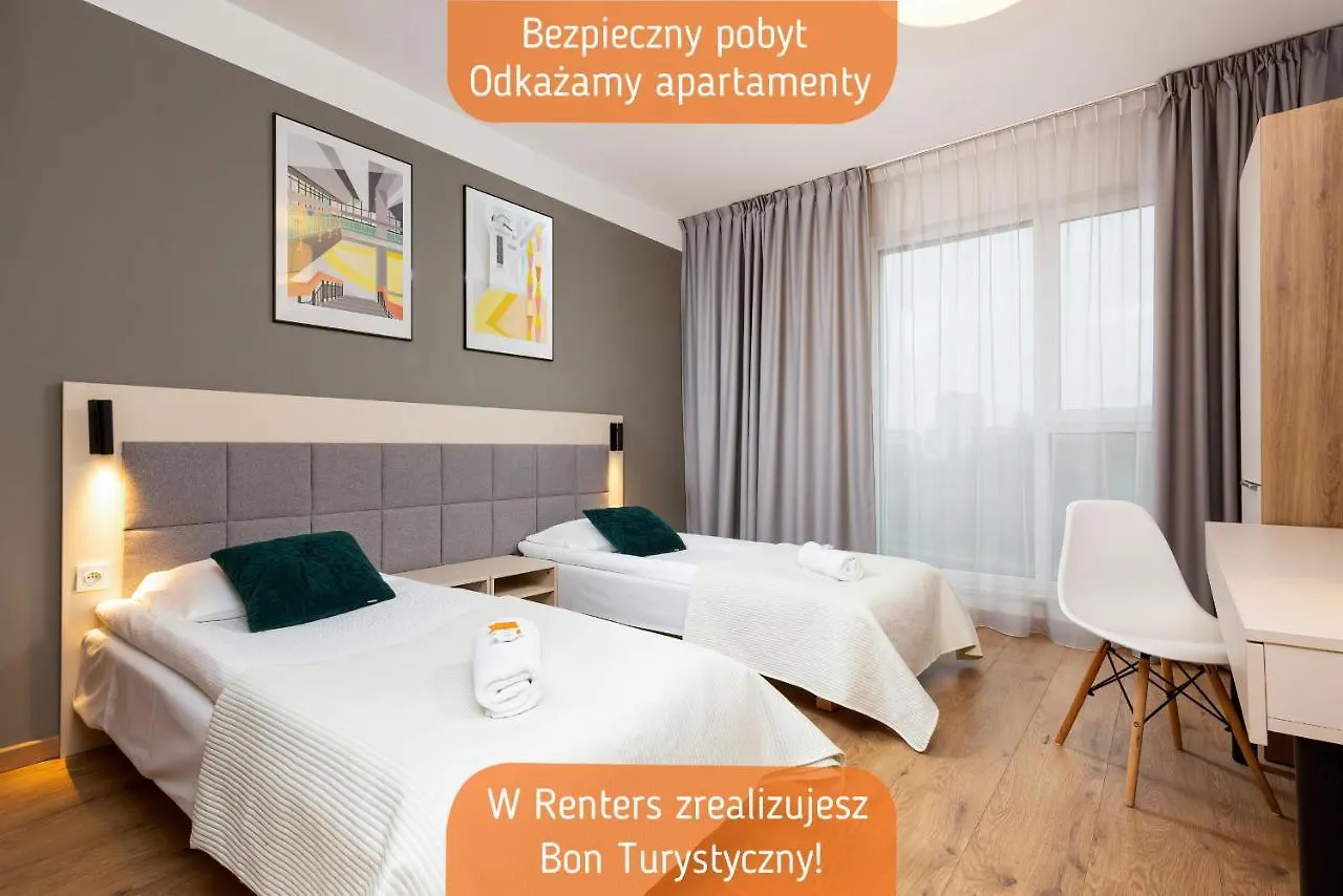 Wolska Residence Apartments With Parking By Noclegi Renters 바르샤바